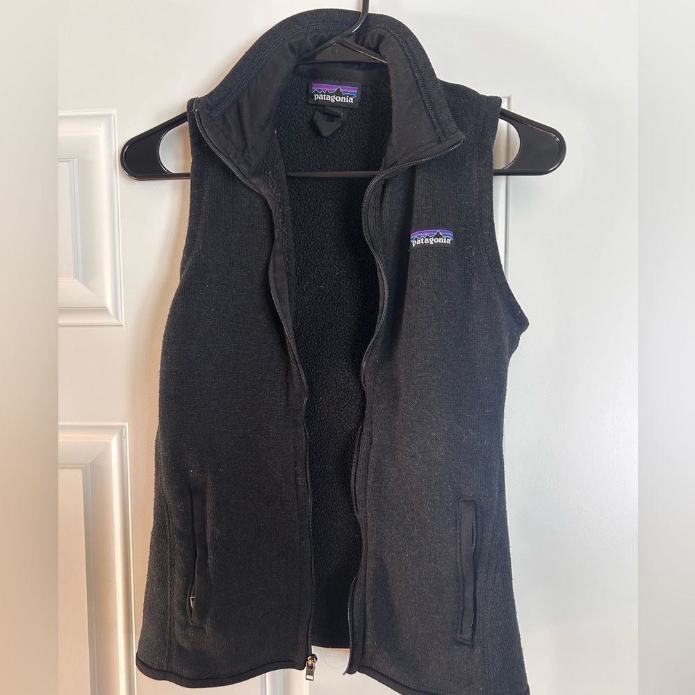 Patagonia black Better Sweater Fleece Vest